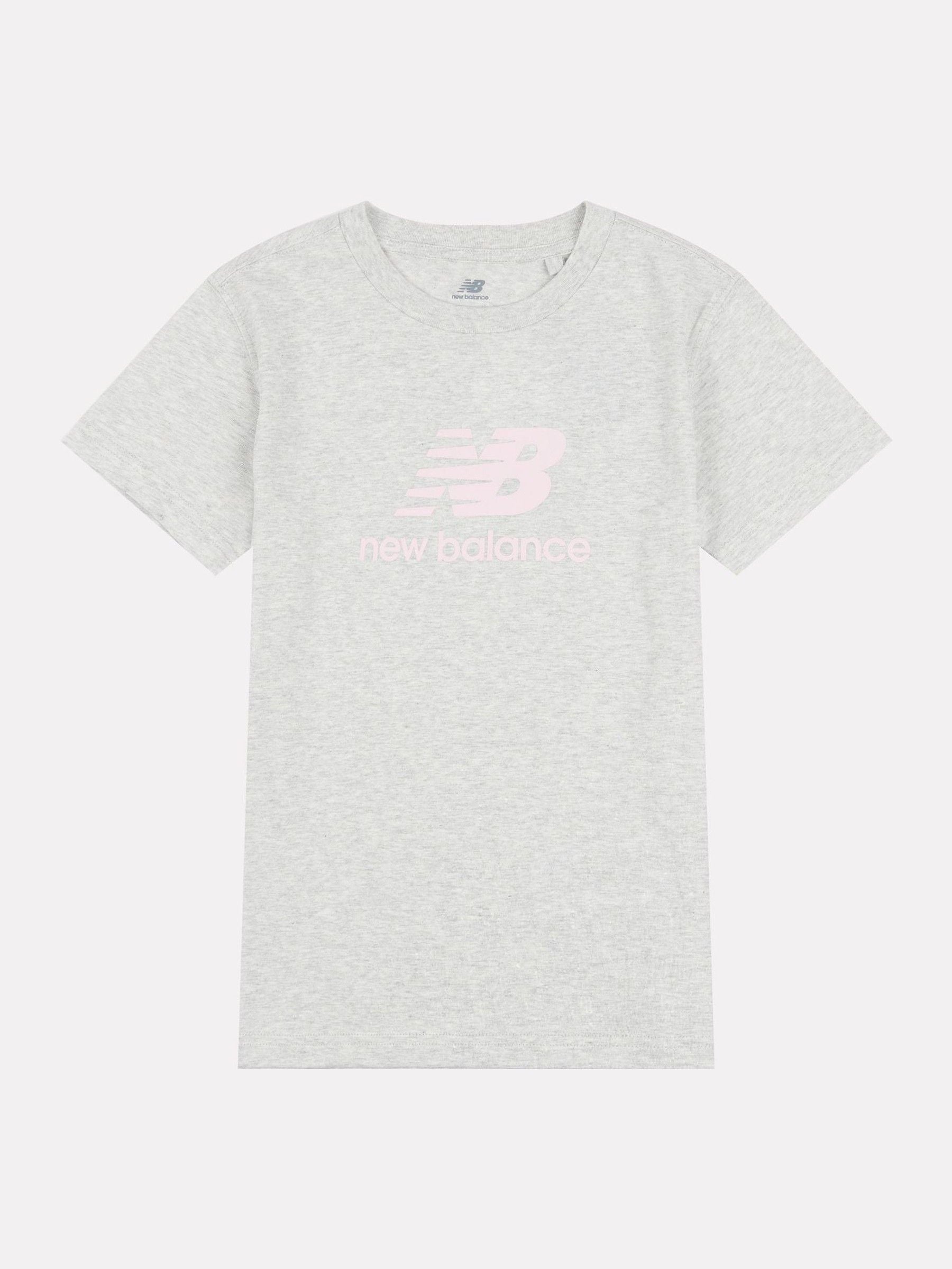Dsiney Kidz - New Balance Grey Stacked Logo T-Shirt image 6