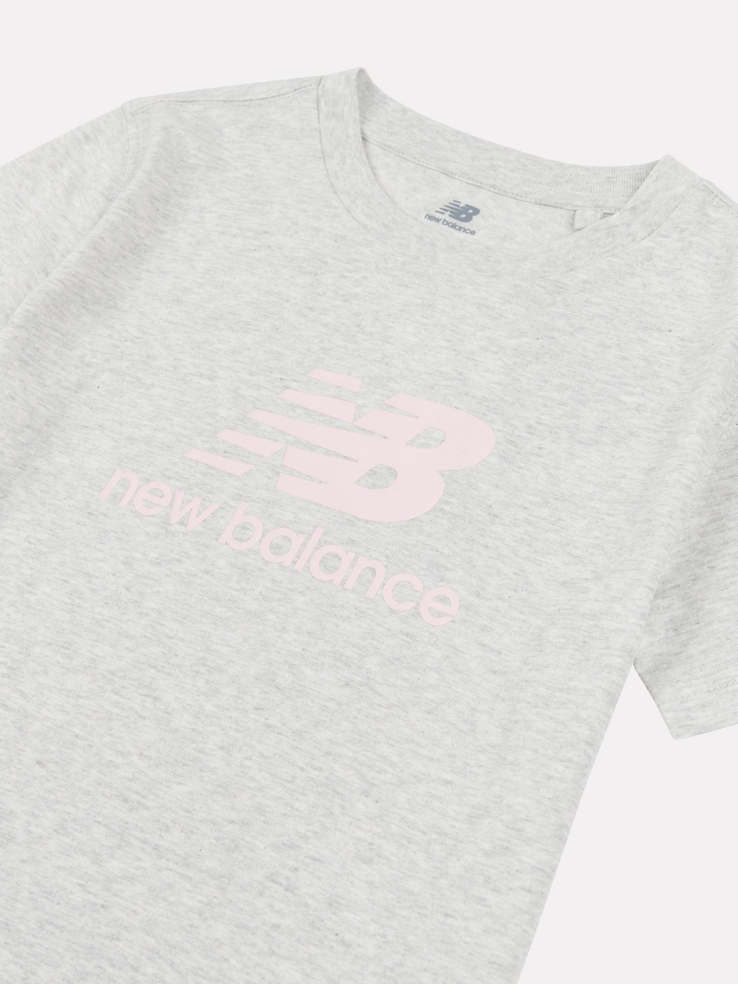 Dsiney Kidz - New Balance Grey Stacked Logo T-Shirt image 8
