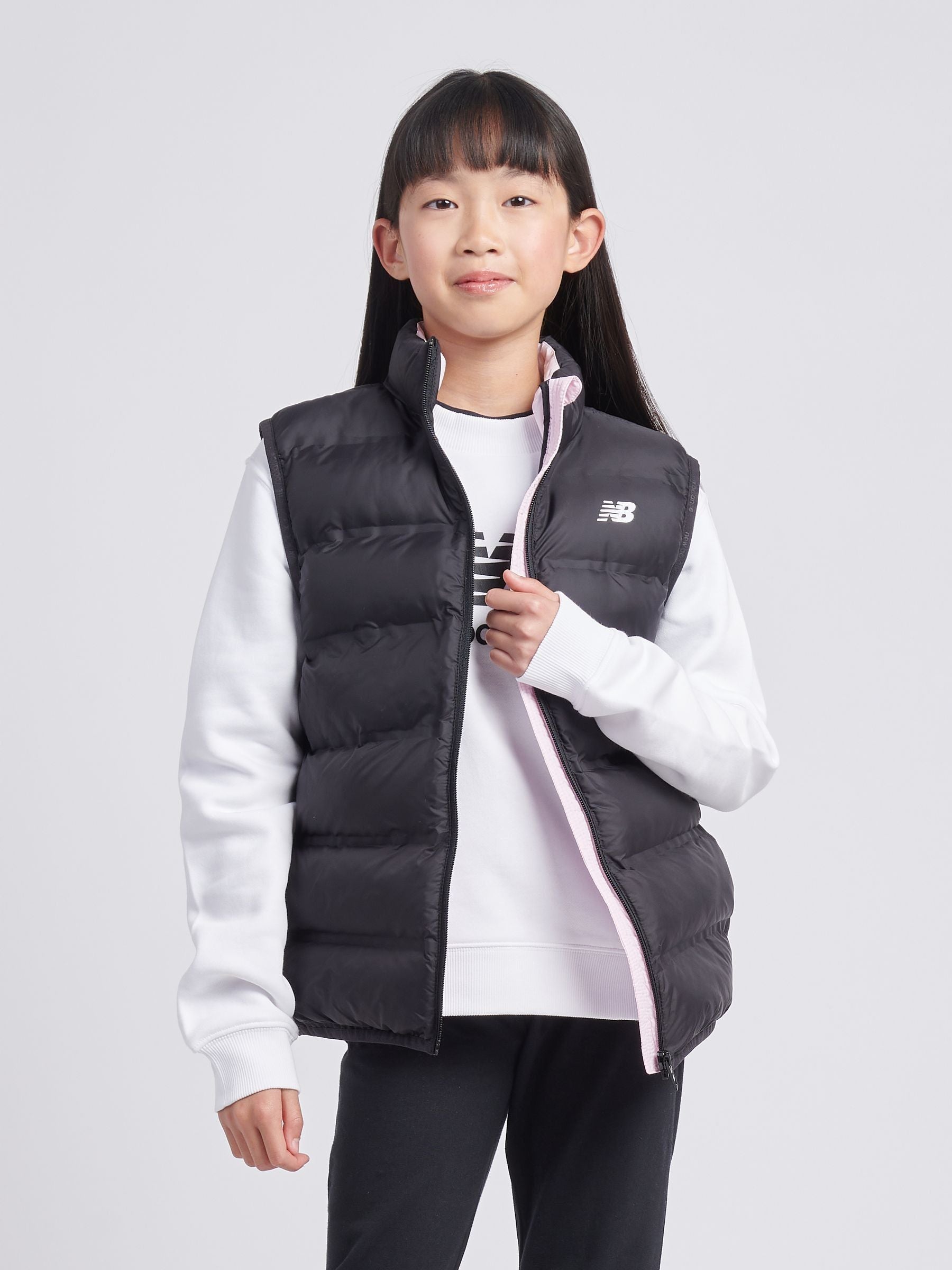 Dsiney Kidz - New Balance Black Bond Quilted Gilet image 1