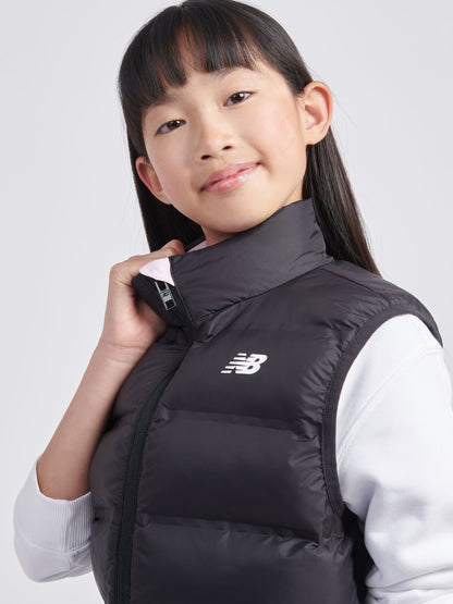 Dsiney Kidz - New Balance Black Bond Quilted Gilet image 4