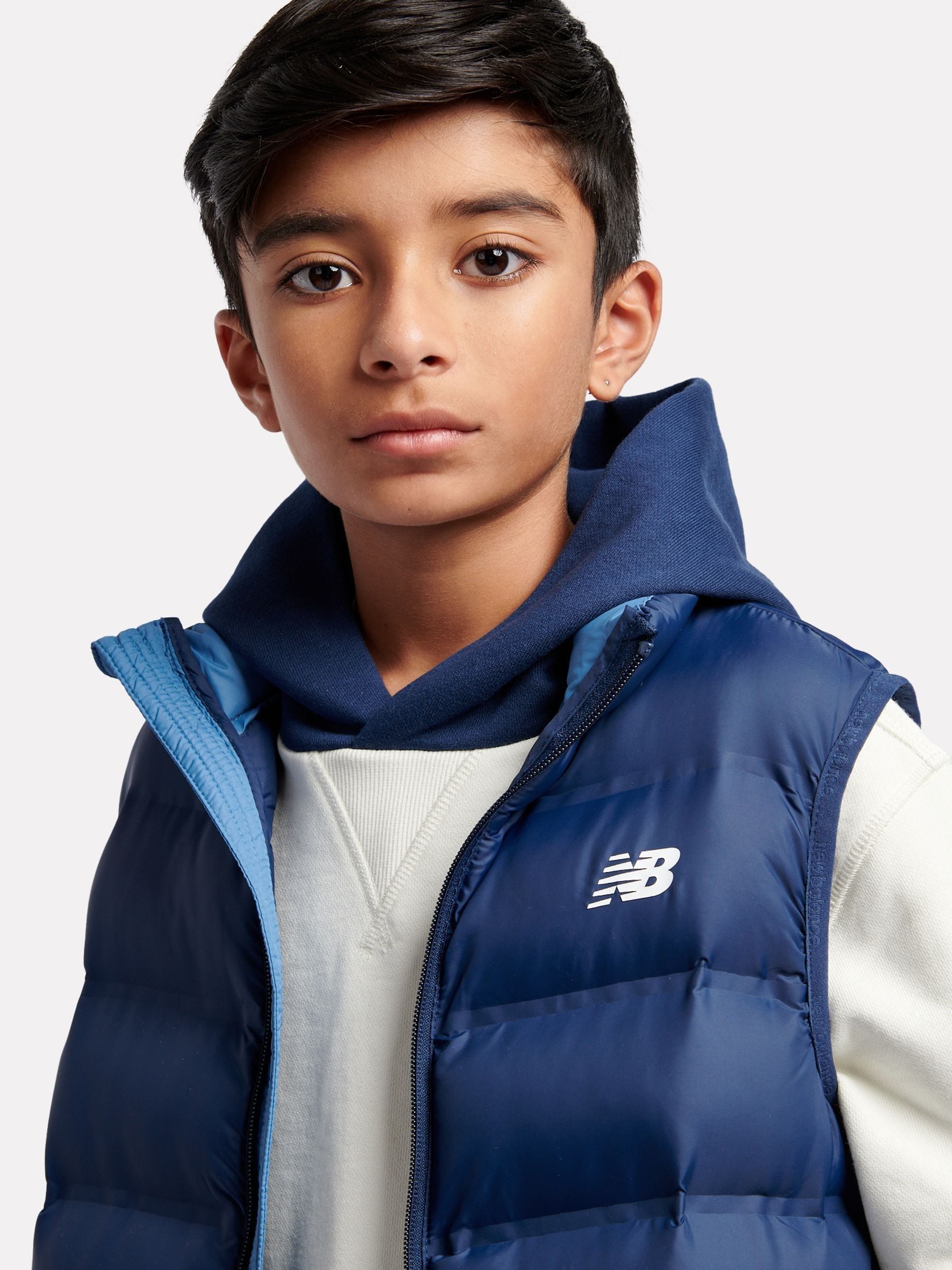 Dsiney Kidz - New Balance Blue Dark Bond Quilted Gilet image 4