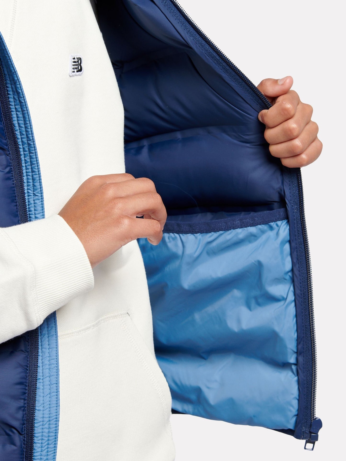 Dsiney Kidz - New Balance Blue Dark Bond Quilted Gilet image 6