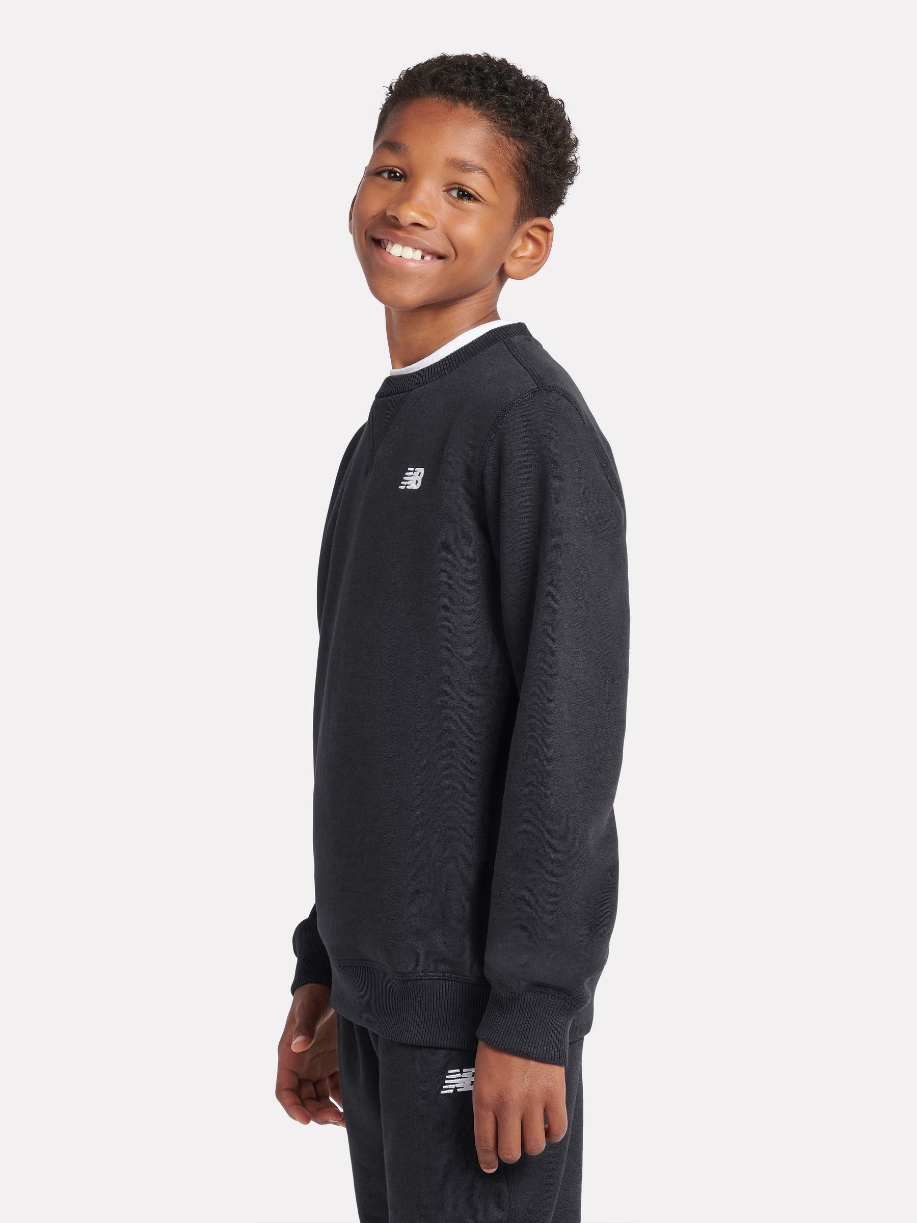 Dsiney Kidz - New Balance Black Small Logo Sweatshirt image 2