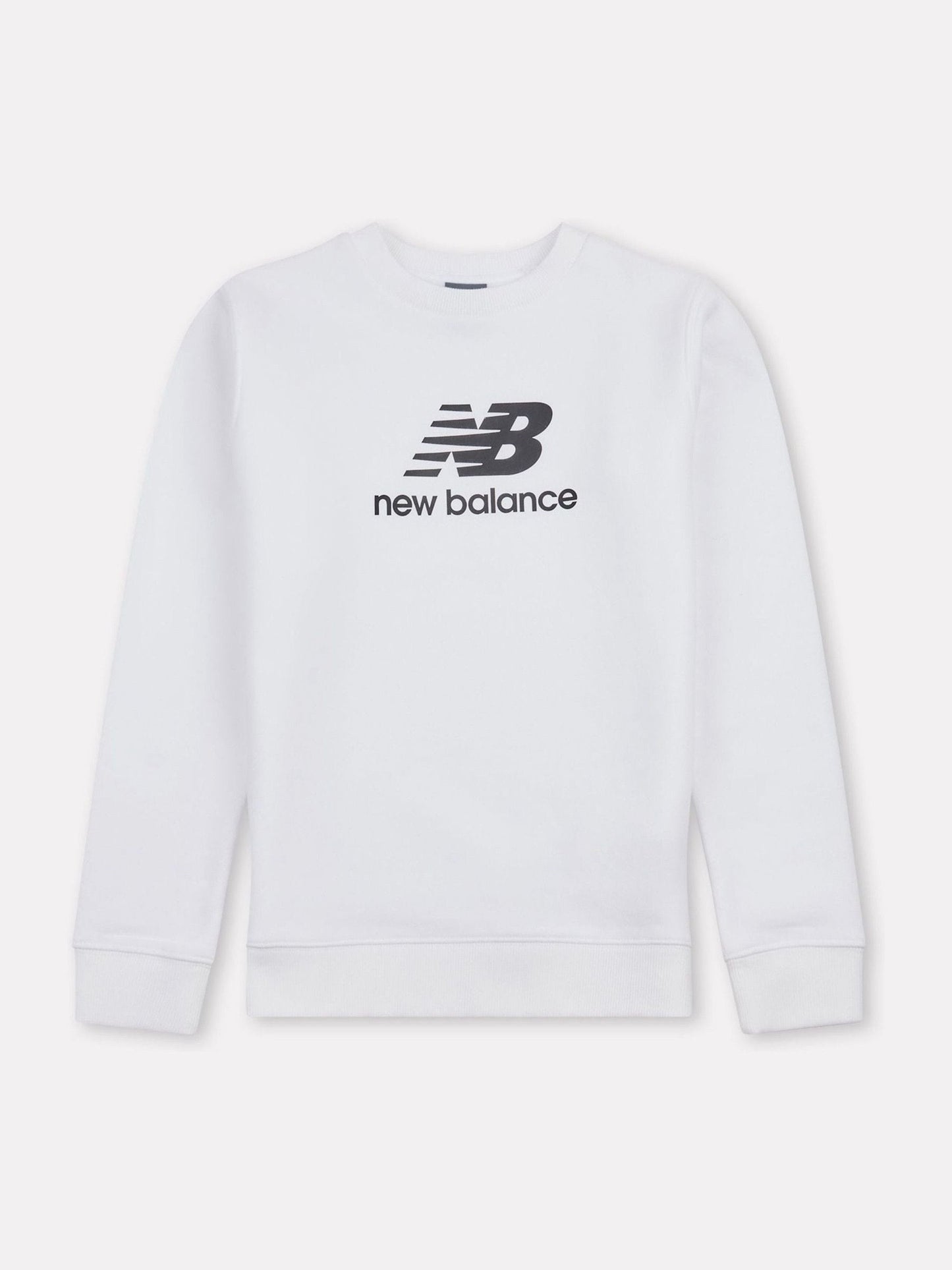 Dsiney Kidz - New Balance White Stacked Logo Sweatshirt image 7