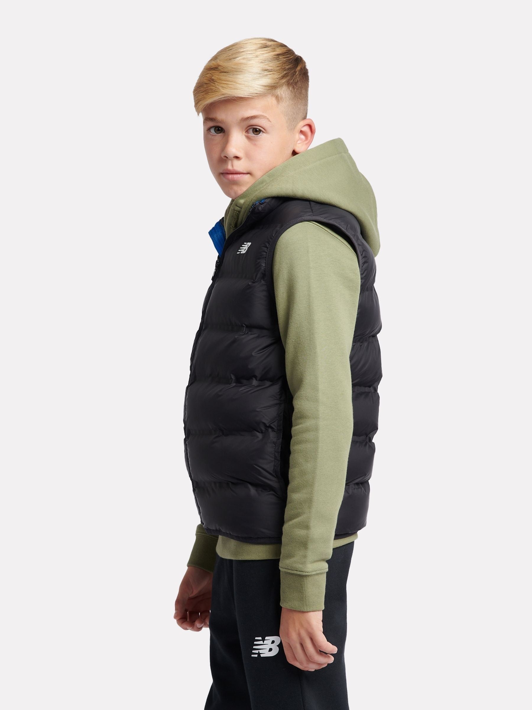 Dsiney Kidz - New Balance Black Bond Quilted Gilet image 2