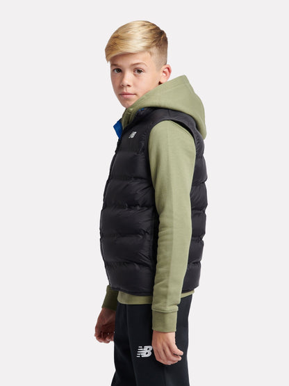 Dsiney Kidz - New Balance Black Bond Quilted Gilet image 2