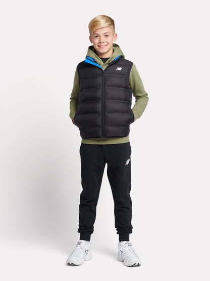 Dsiney Kidz - New Balance Black Bond Quilted Gilet image 5