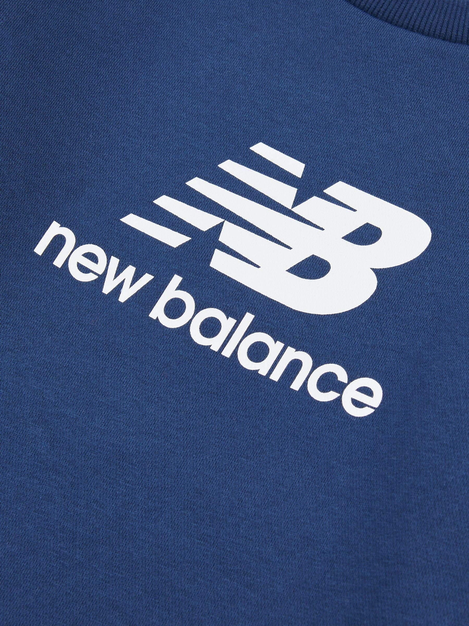 Dsiney Kidz - New Balance Navy Stacked Logo Sweatshirt image 7