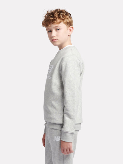 Dsiney Kidz - New Balance Grey Stacked Logo Sweatshirt image 2