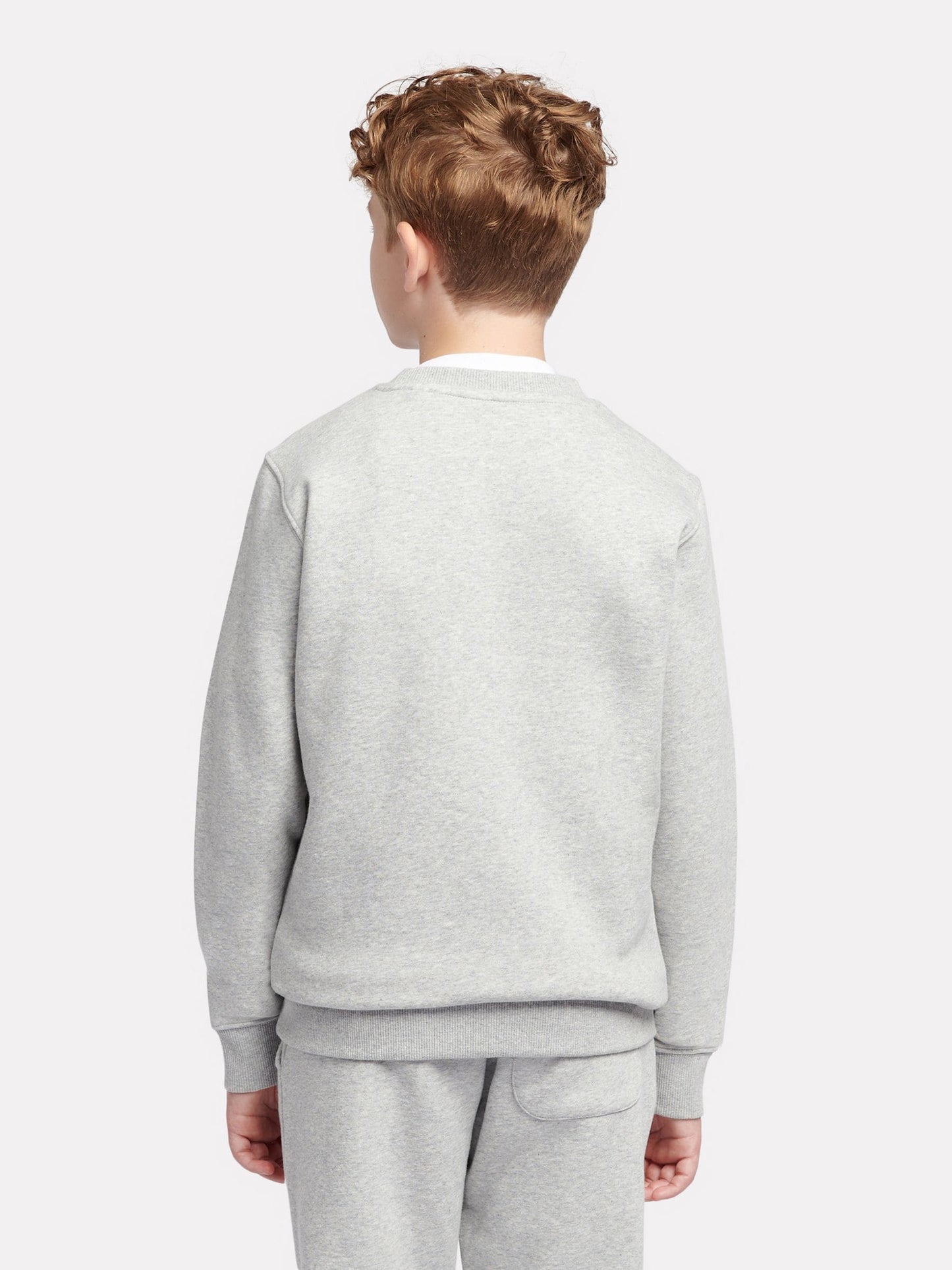 Dsiney Kidz - New Balance Grey Stacked Logo Sweatshirt image 3