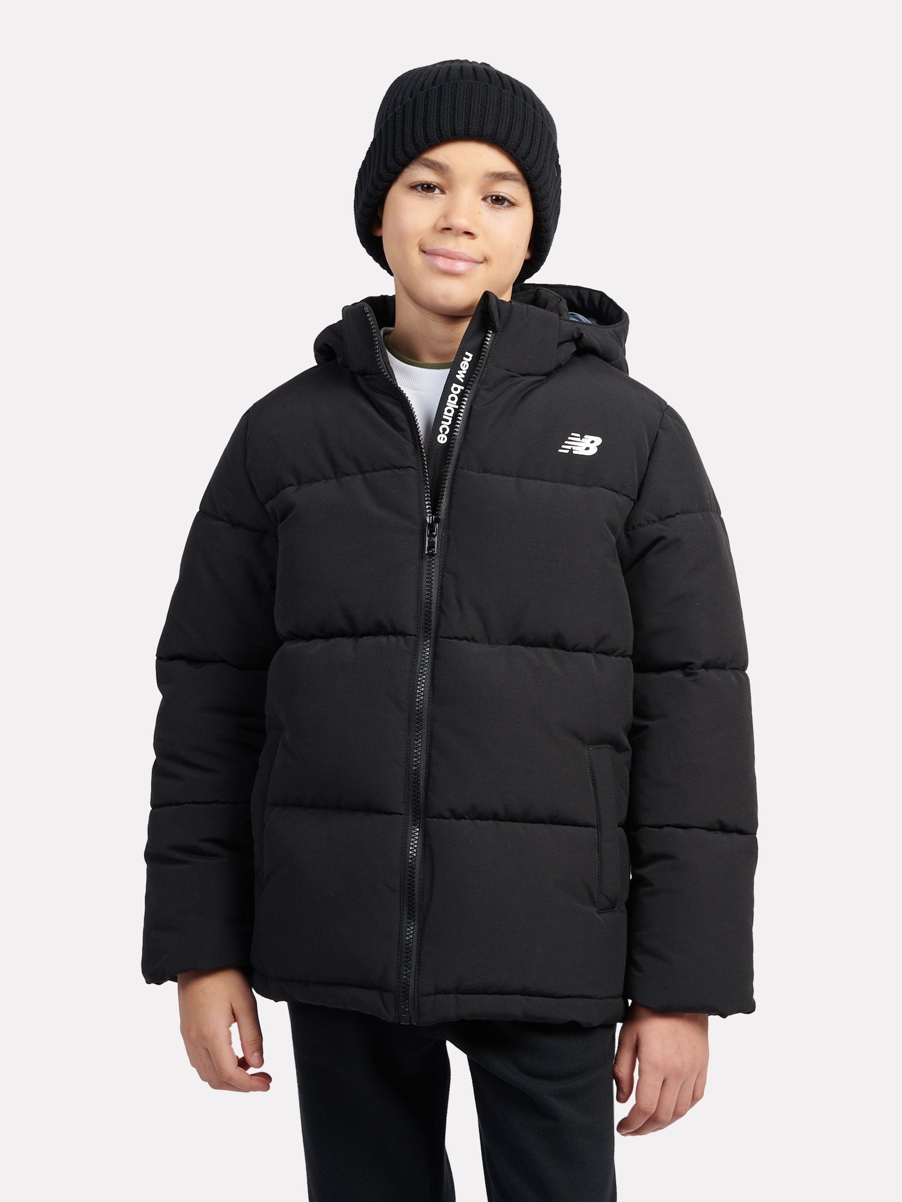Dsiney Kidz - New Balance Black Wide Baffle Puffer Coat image 1