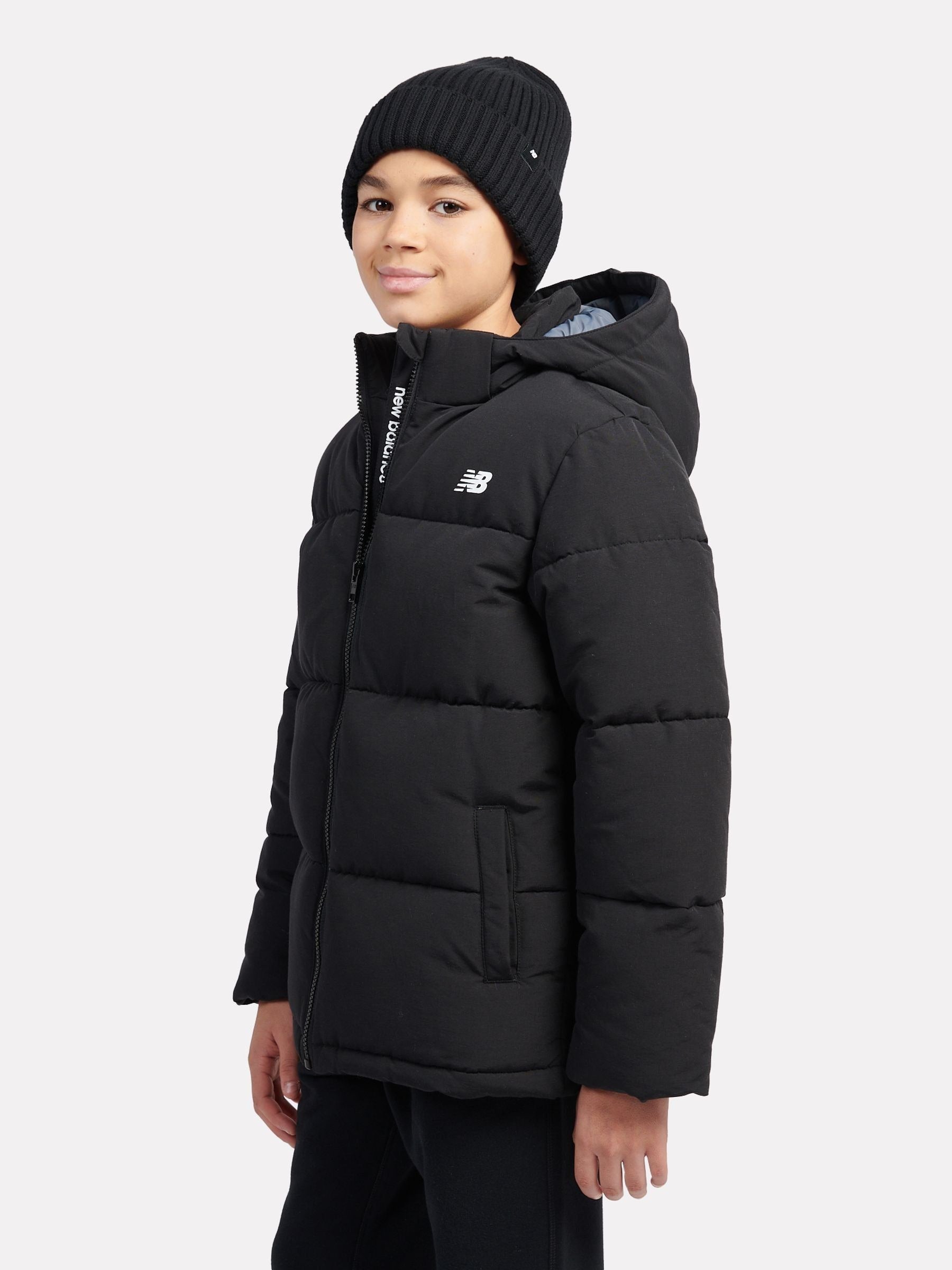 Dsiney Kidz - New Balance Black Wide Baffle Puffer Coat image 2