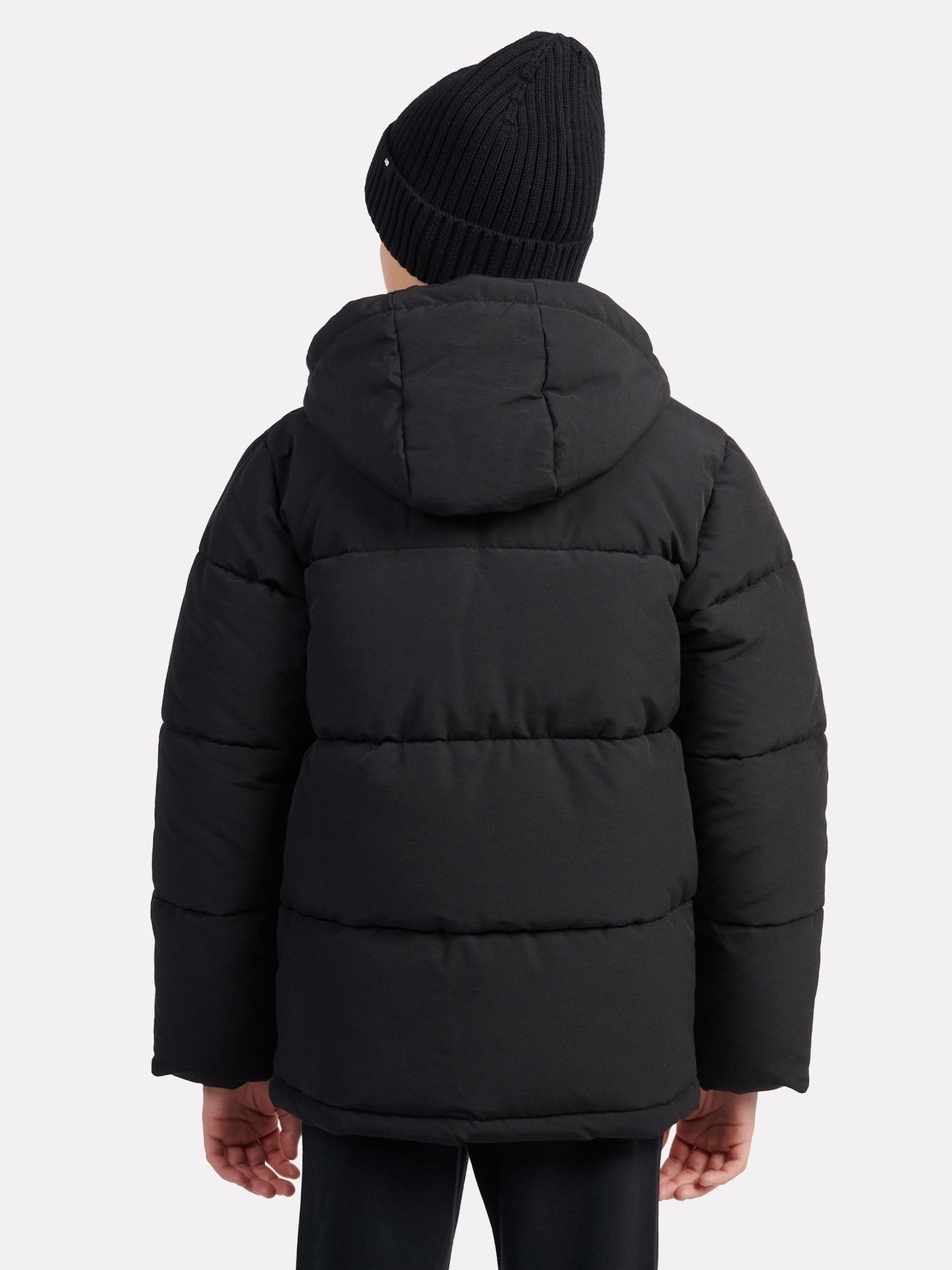 Dsiney Kidz - New Balance Black Wide Baffle Puffer Coat image 3