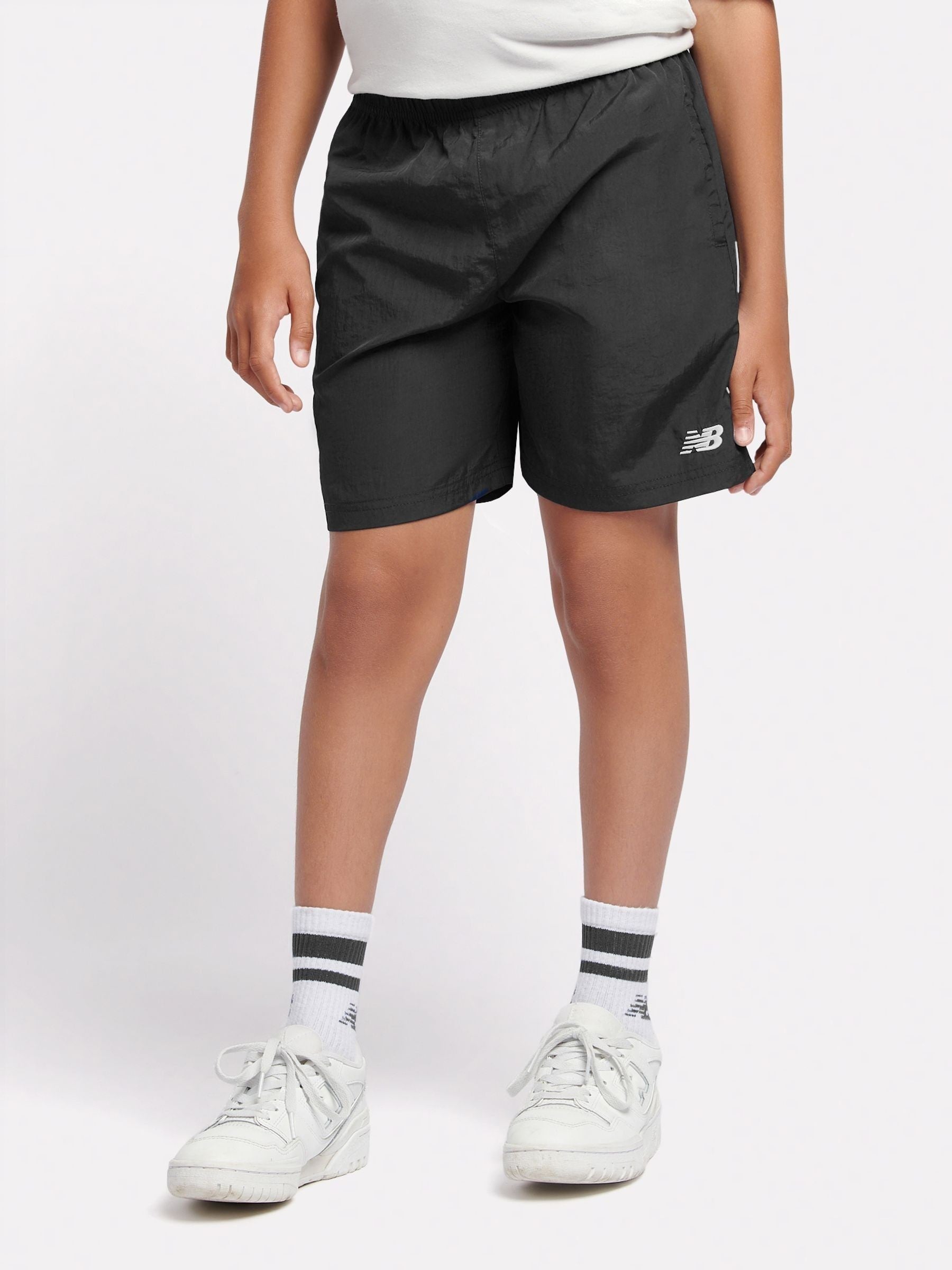 Dsiney Kidz - New Balance Black Small Logo Nylon Shorts image 1