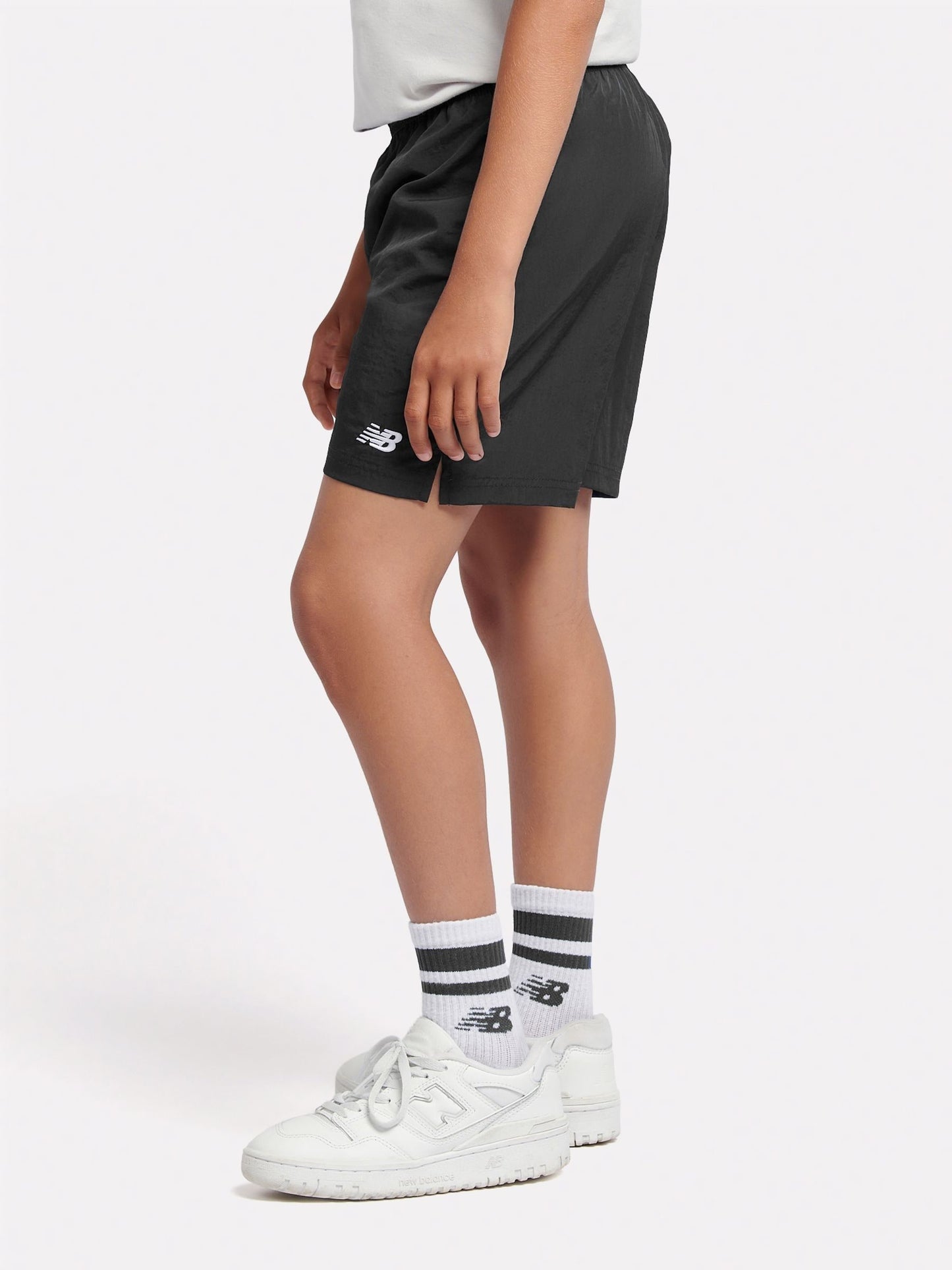 Dsiney Kidz - New Balance Black Small Logo Nylon Shorts image 2