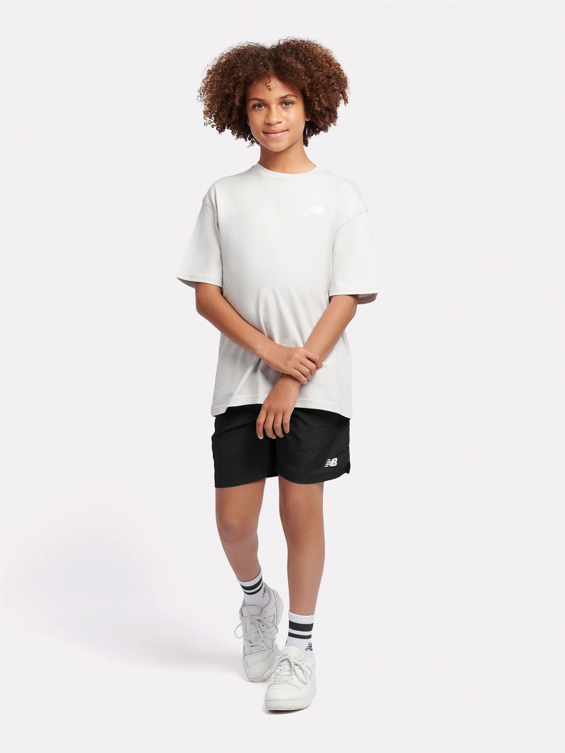 Dsiney Kidz - New Balance Black Small Logo Nylon Shorts image 5