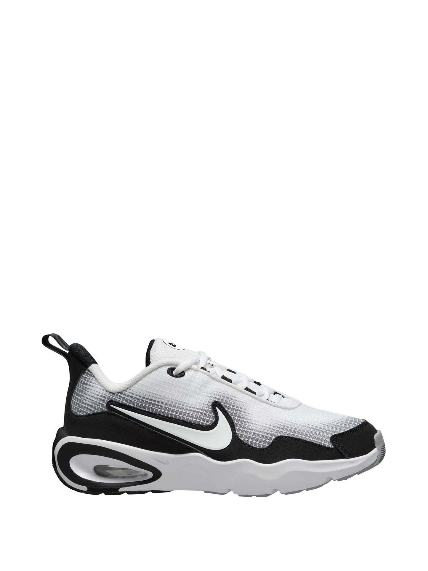 Nike White/Black Grey Youth Air Max Nova Trainers image 1
