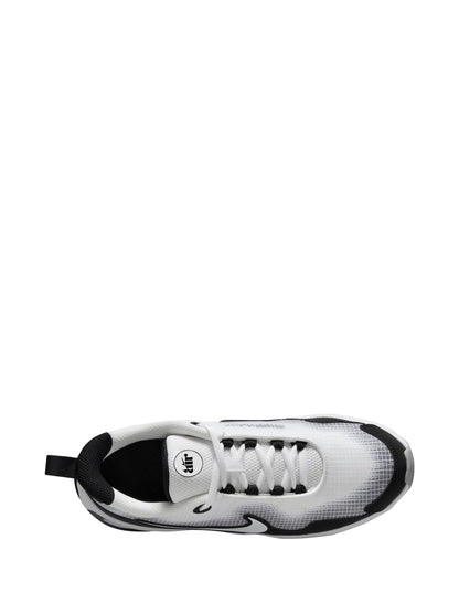 Nike White/Black Grey Youth Air Max Nova Trainers image 3