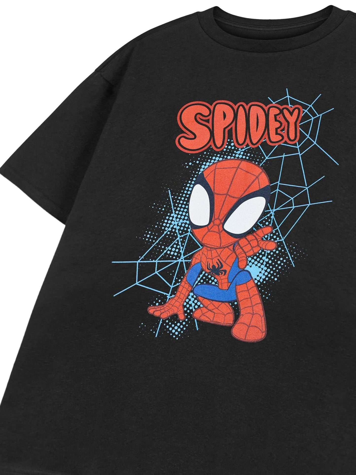 Vanilla Underground Black Spidey And His Amazing Friends T-Shirt image 3