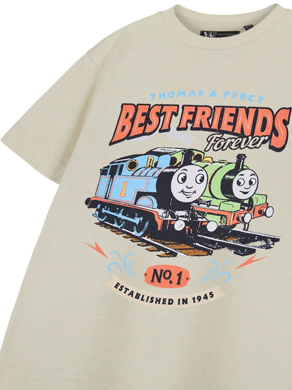 Dsiney Kidz - Vanilla Underground Cream 100% Cotton Thomas and Friends T-Shirt image 4