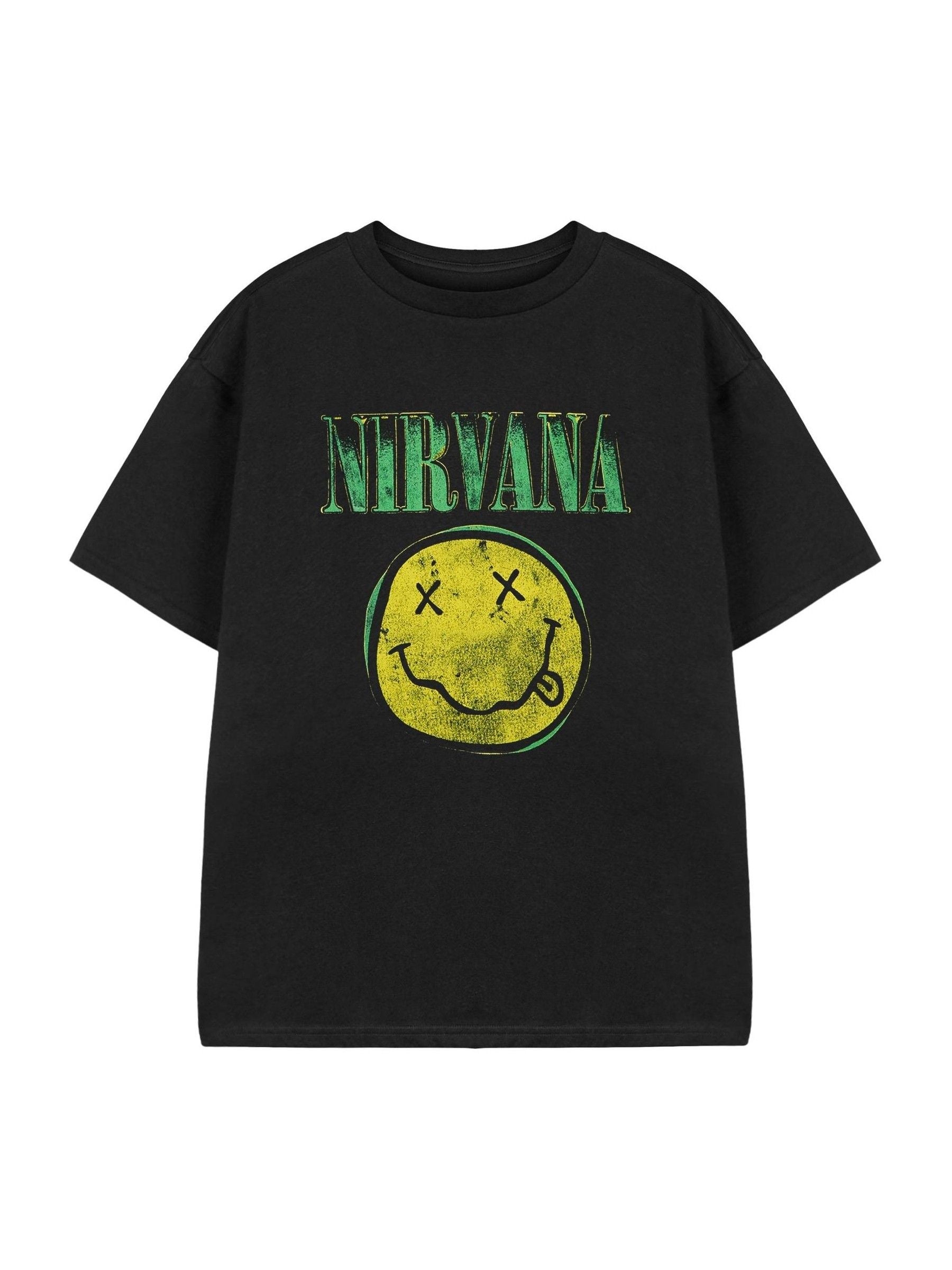 Dsiney Kidz - Vanilla Underground Black Kids Nirvana 100% Cotton T-Shirt image 1