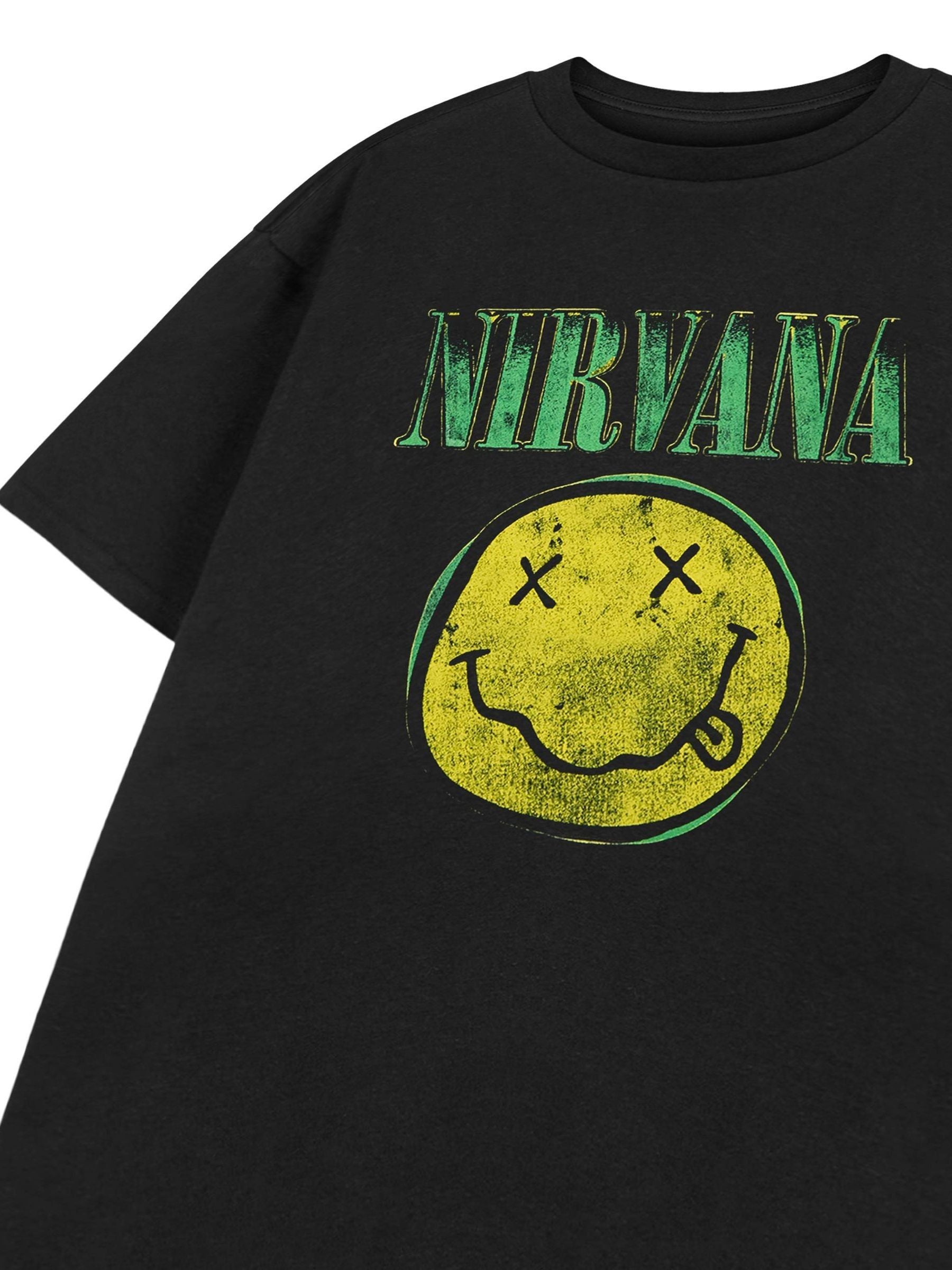 Dsiney Kidz - Vanilla Underground Black Kids Nirvana 100% Cotton T-Shirt image 3