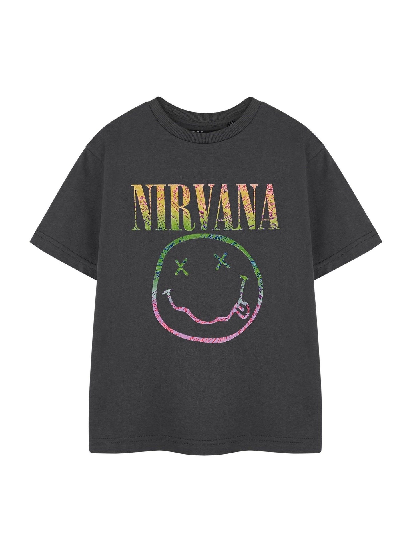 Dsiney Kidz - Vanilla Underground Grey Kids Nirvana 100% Cotton T-Shirt image 1
