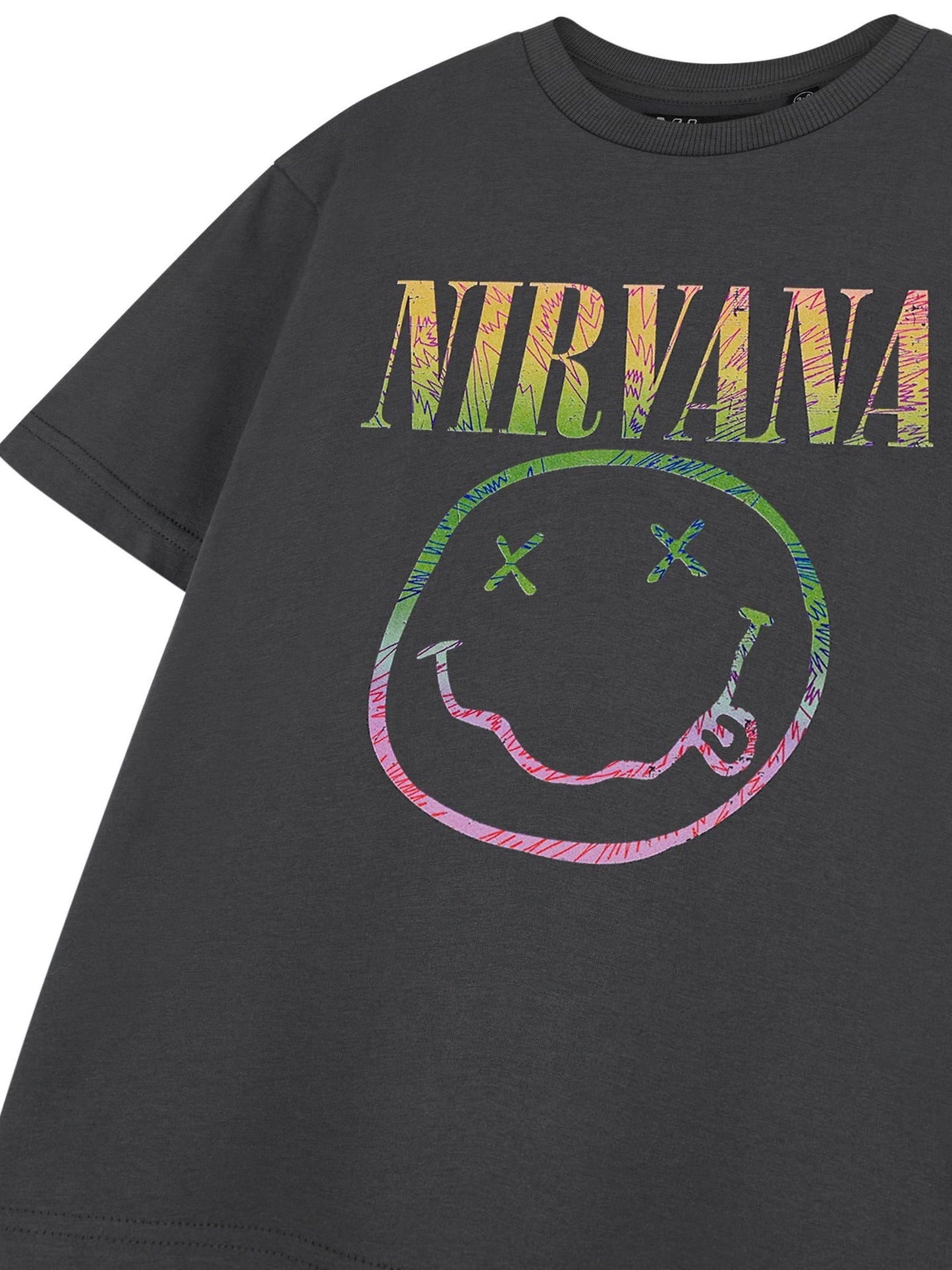 Dsiney Kidz - Vanilla Underground Grey Kids Nirvana 100% Cotton T-Shirt image 3