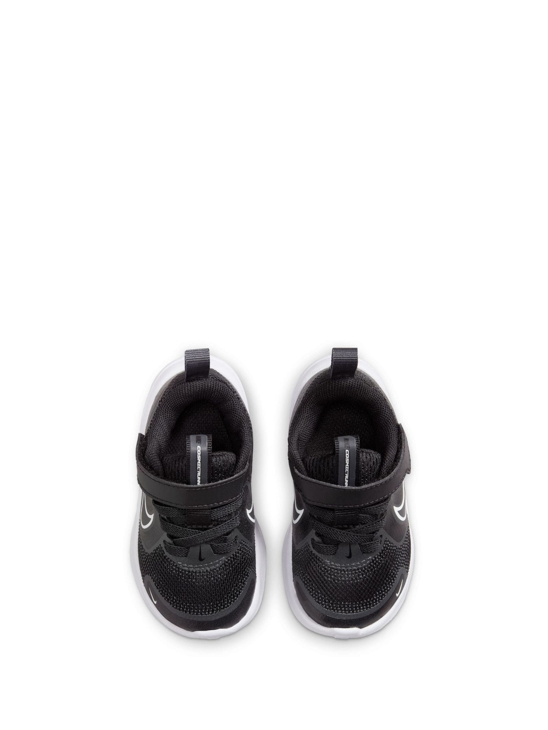 Nike Black/White Infant Cosmic Running Trainers image 6