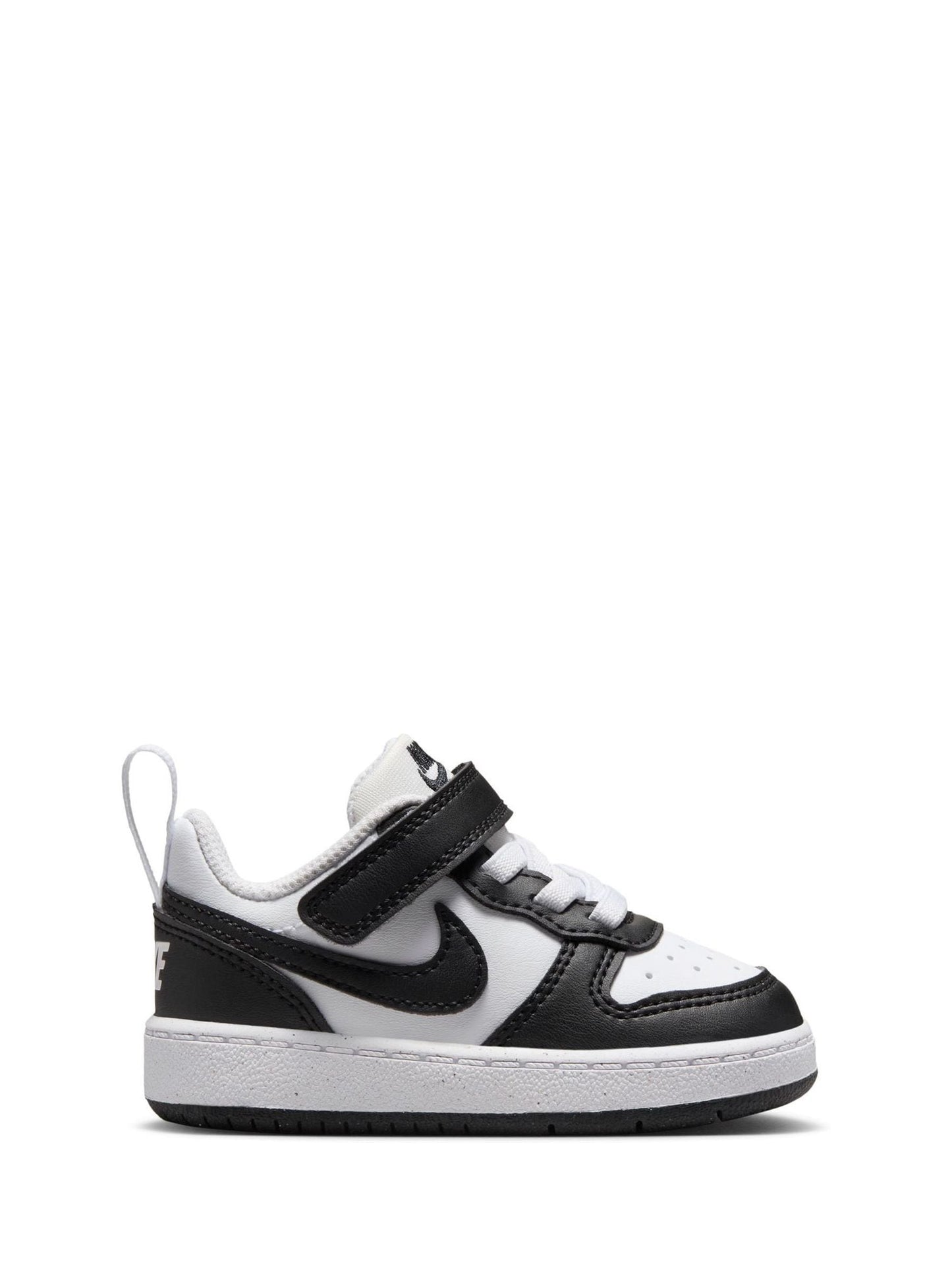 Nike Black/White Infant Court Borough Low Recraft Trainers image 1