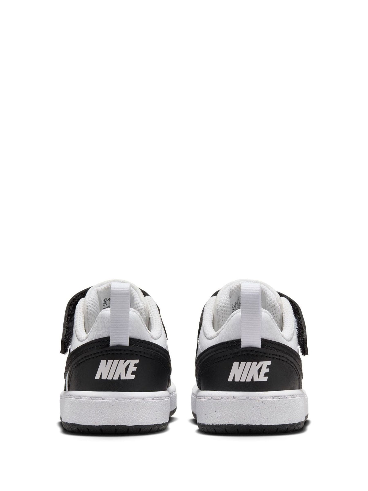 Nike Black/White Infant Court Borough Low Recraft Trainers image 4