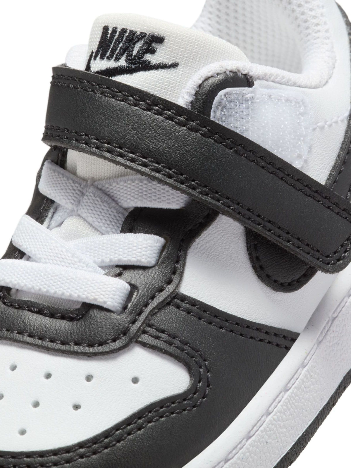 Nike Black/White Infant Court Borough Low Recraft Trainers image 9