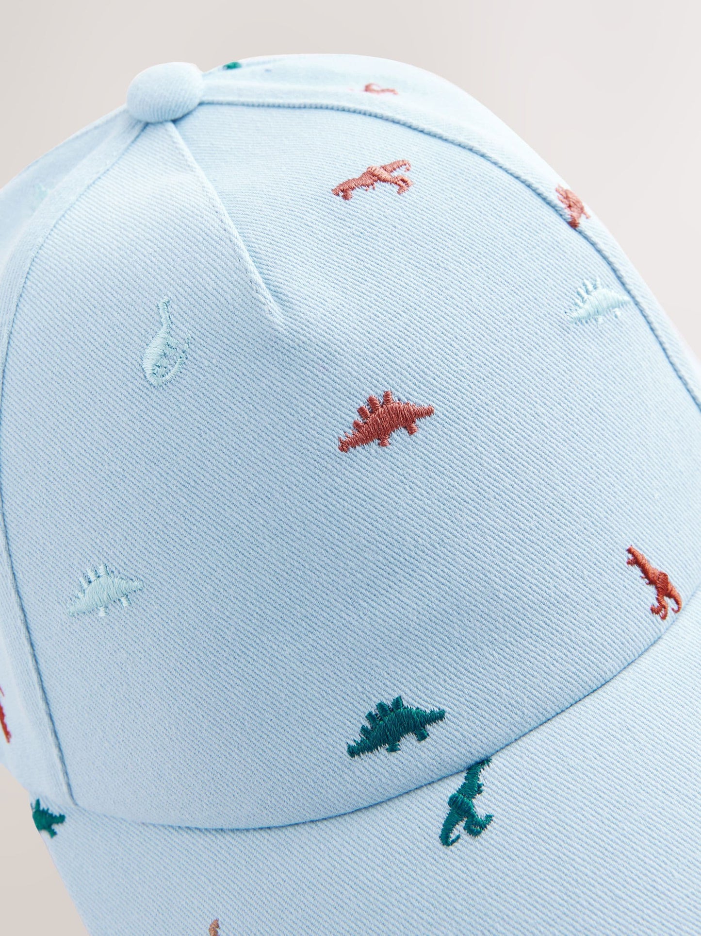 Dino Embroidered Baseball Cap Hat (3mths-10yrs) image 2