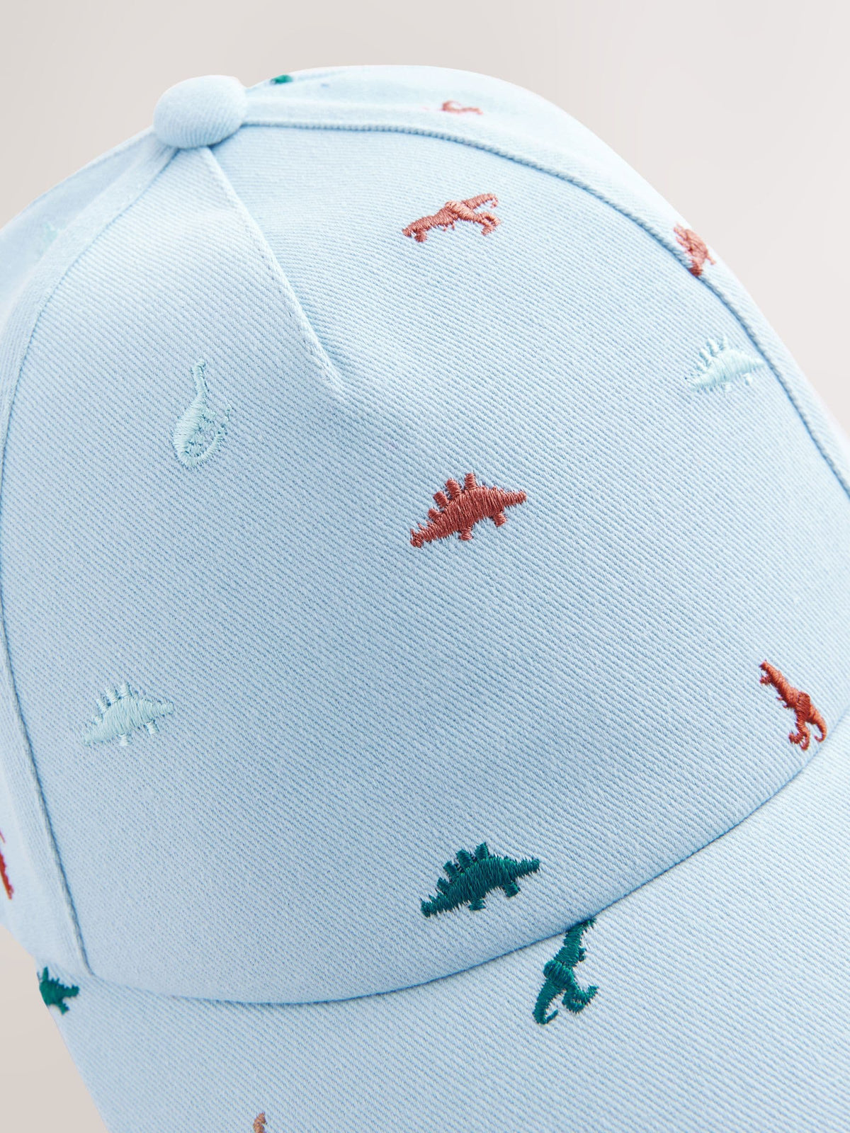 Dino Embroidered Baseball Cap Hat (3mths-10yrs) image 2