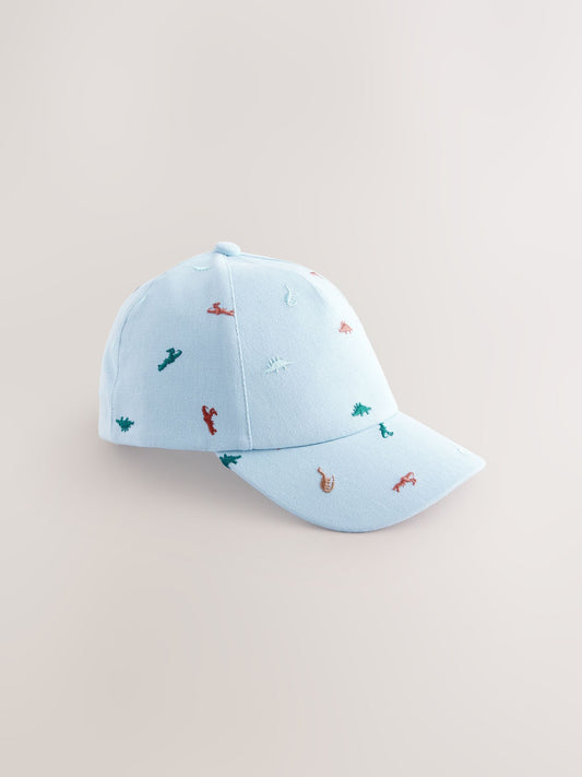 Dino Embroidered Baseball Cap Hat (3mths-10yrs) image 1