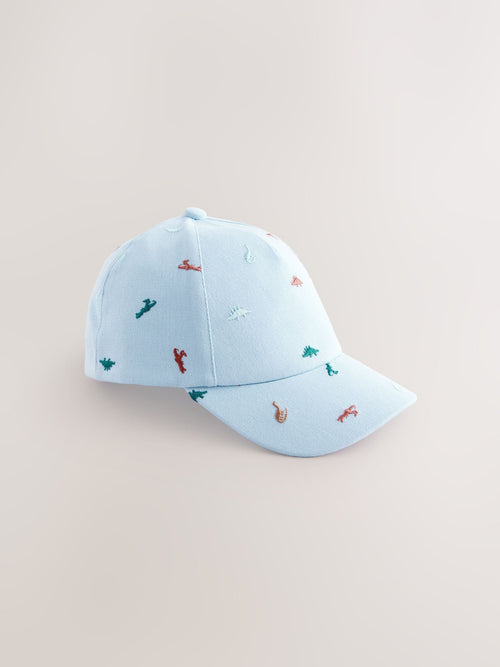 Dino Embroidered Baseball Cap Hat (3mths-10yrs) image 1
