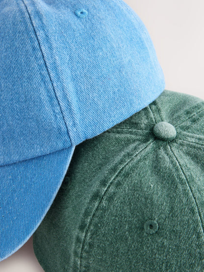 Shark/Crab Washed Caps 2 Pack (3mths-10yrs) image 5