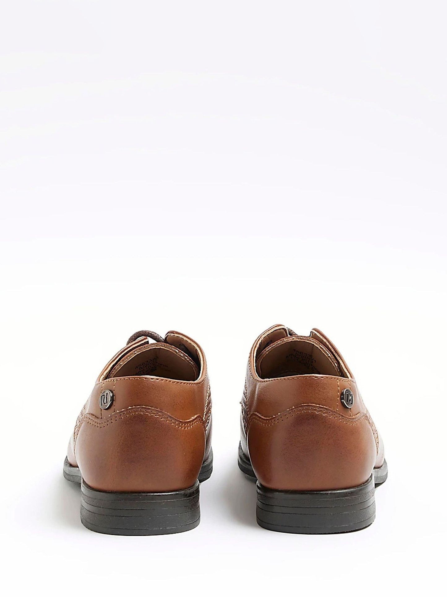 River Island Brown Boys Point Shoes image 2