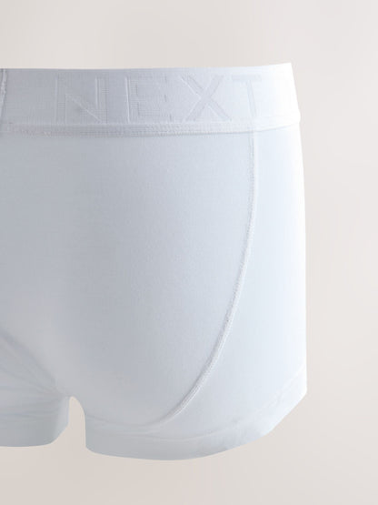 Dsiney Kidz - White Hipster Cotton Rich Boxers 5 Pack image 3