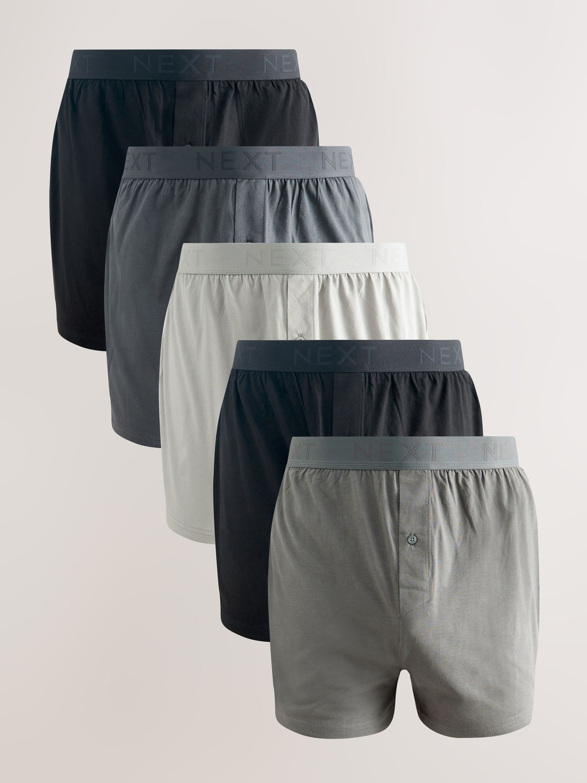 Dsiney Kidz - Grey 5 Pack Loose Cotton Rich Boxers image 1