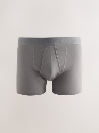 Dsiney Kidz - Black/Grey 5 Pack A Front Cotton Rich Boxers image 2
