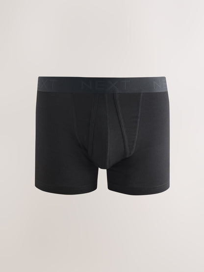 Dsiney Kidz - Black/Grey 5 Pack A Front Cotton Rich Boxers image 4