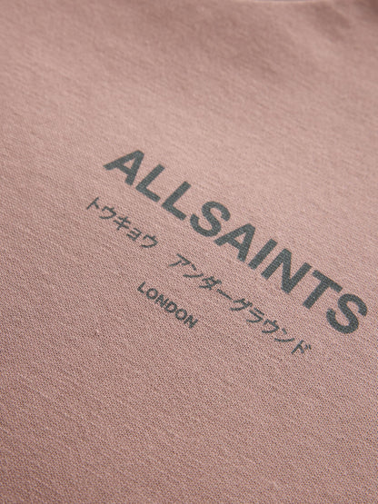 Dsiney Kidz - smALLSAINTS Pink Oversized Underground Crew Neck Cotton T-Shirt image 4
