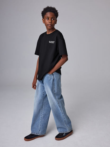 Dsiney Kidz - smALLSAINTS Black Shadow Print T-Shirt image 3