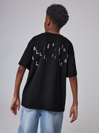 Dsiney Kidz - smALLSAINTS Black Shadow Print T-Shirt image 4