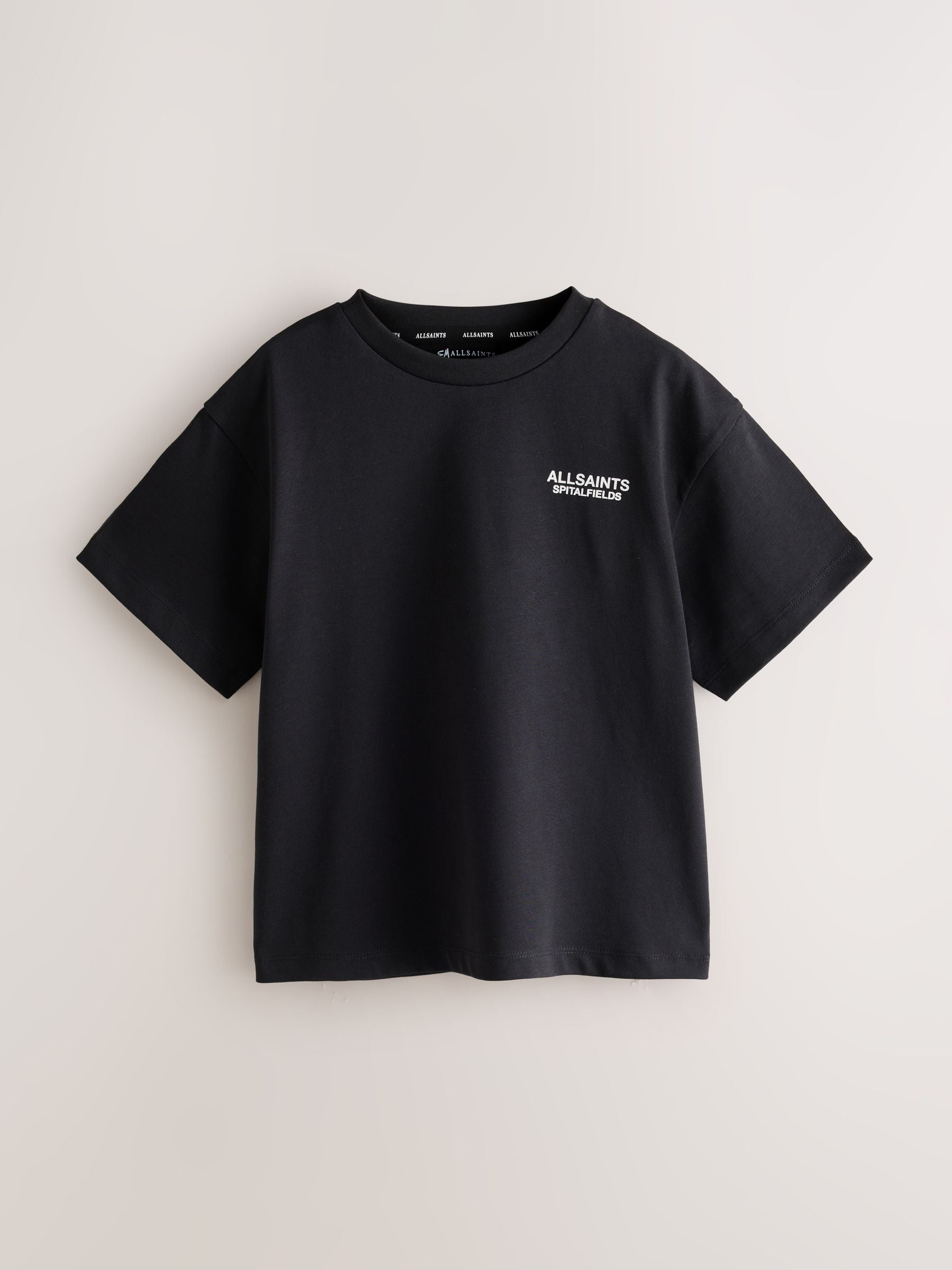 Dsiney Kidz - smALLSAINTS Black Shadow Print T-Shirt image 6