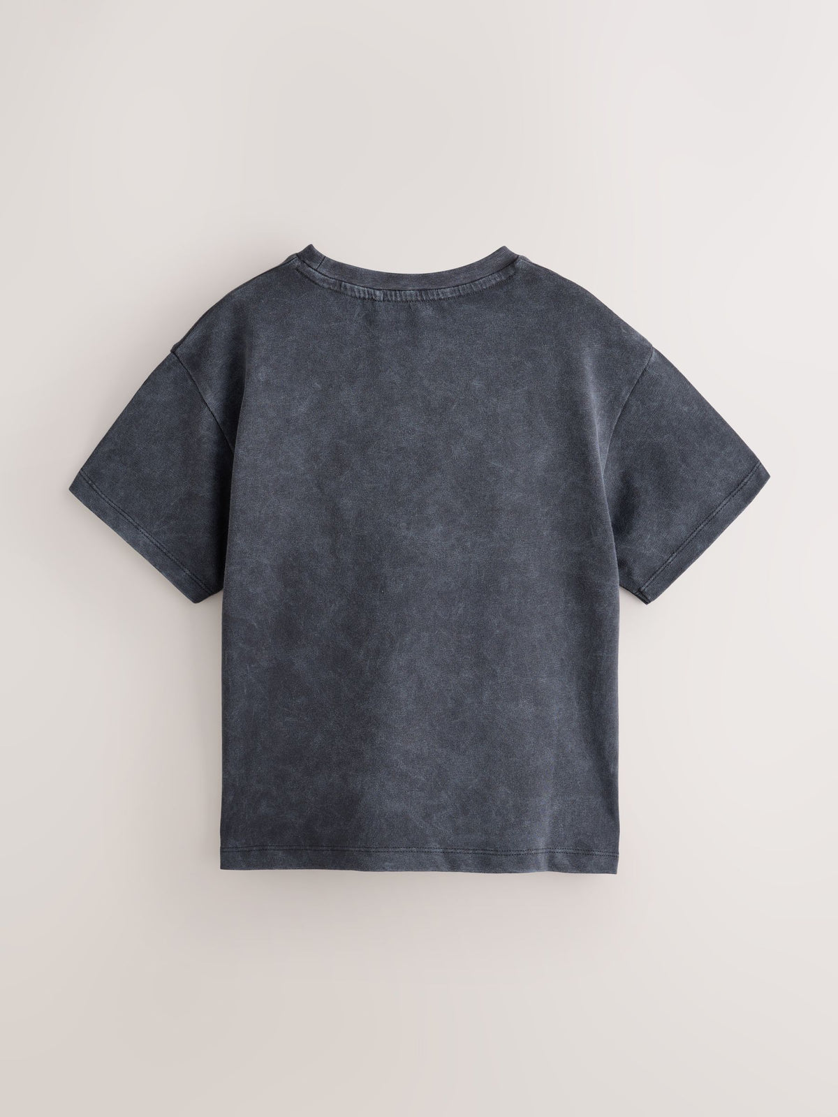 smALLSAINTS Washed Black Stamp Oversized Crew Neck T-Shirt - image 7