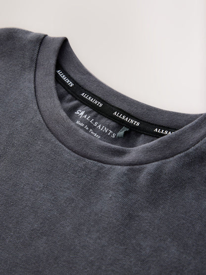 smALLSAINTS Washed Black Stamp Oversized Crew Neck T-Shirt - image 8