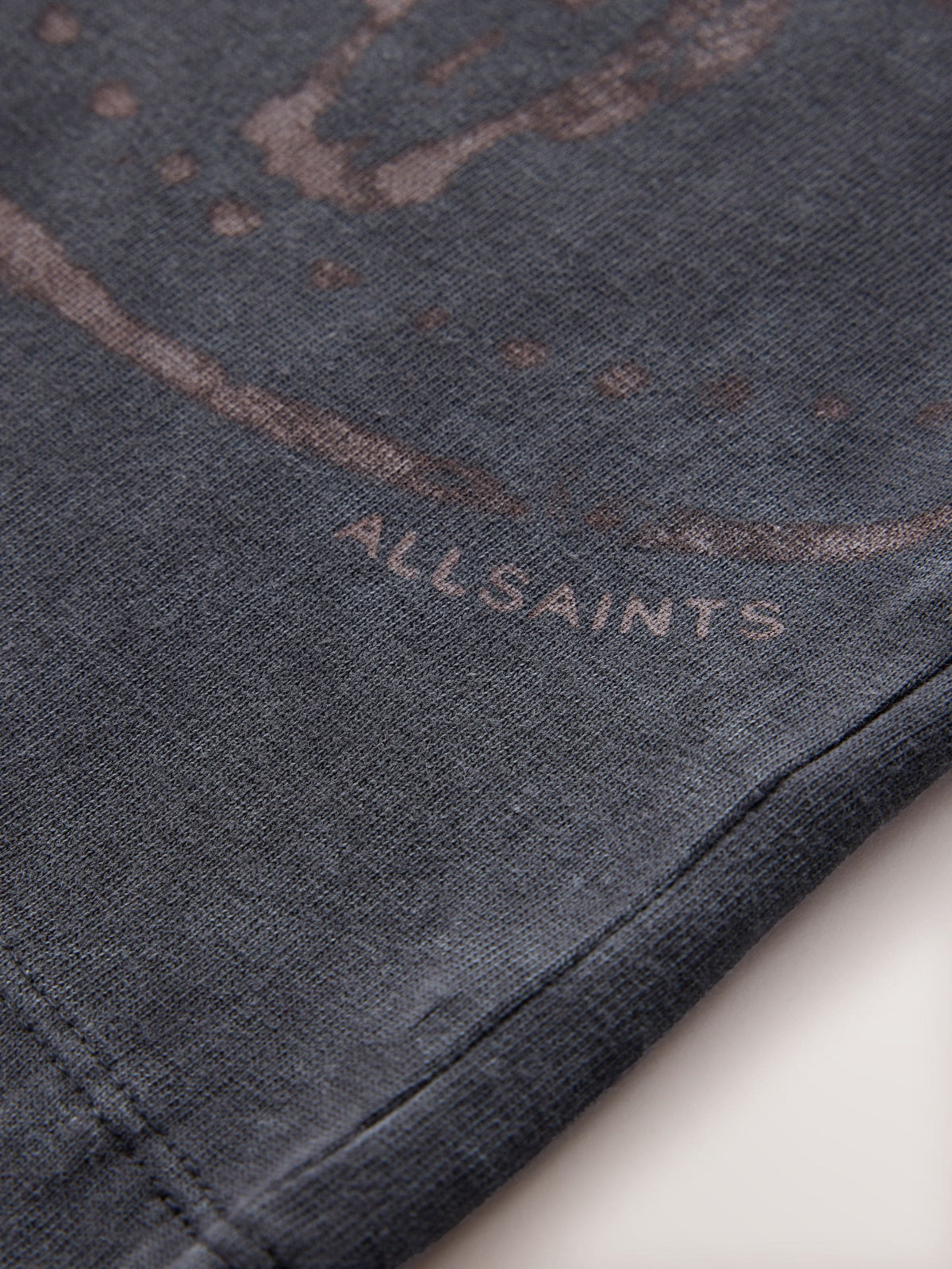 smALLSAINTS Washed Black Stamp Oversized Crew Neck T-Shirt - image 9