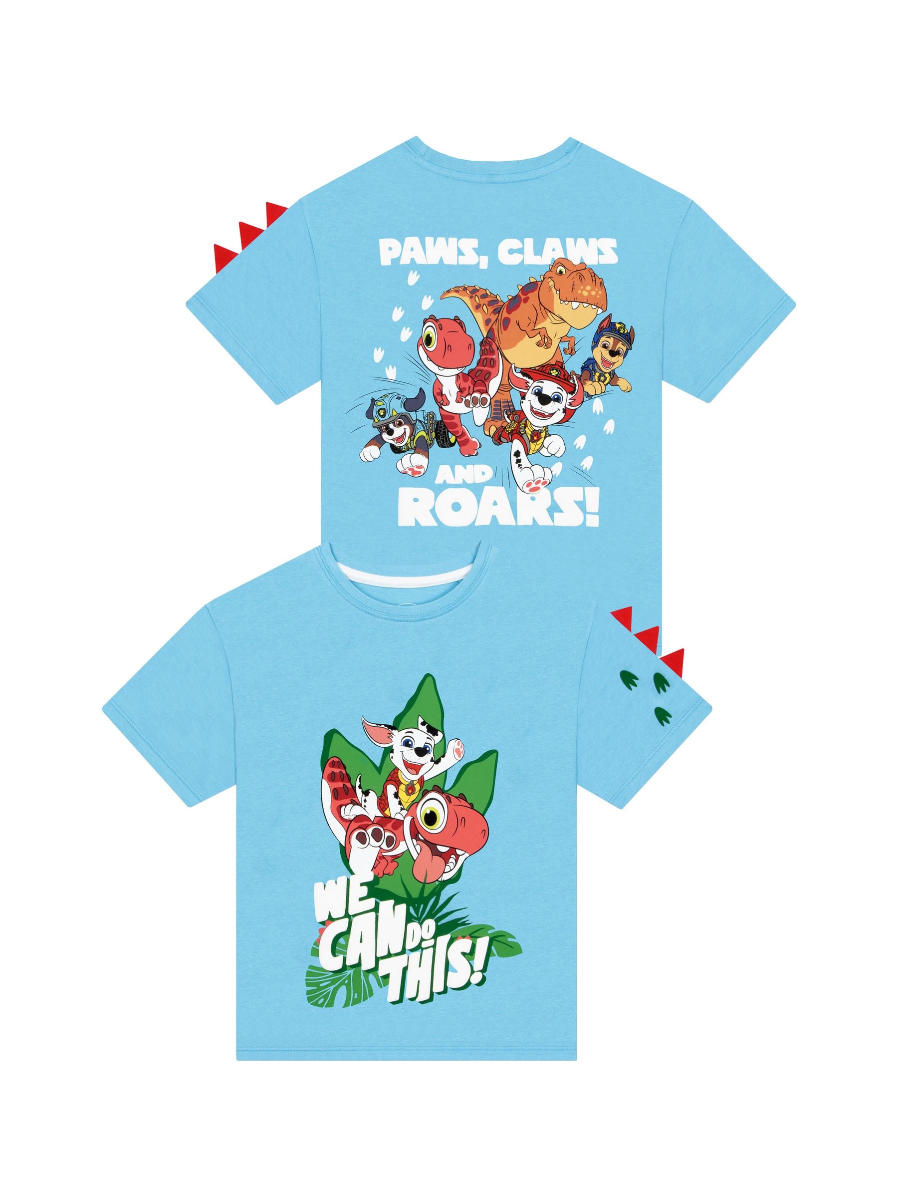 Dsiney Kidz - Character Blue PAW Patrol Dinosaur T-Shirt image 1